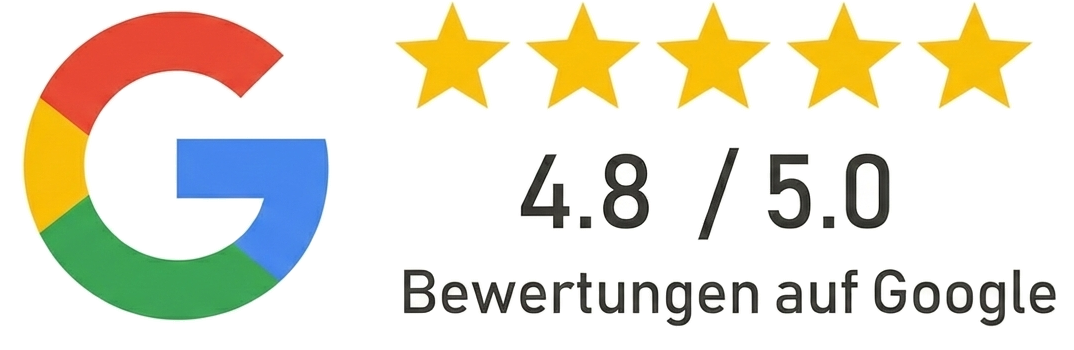 google-badge 5 sterne google Bewerertung